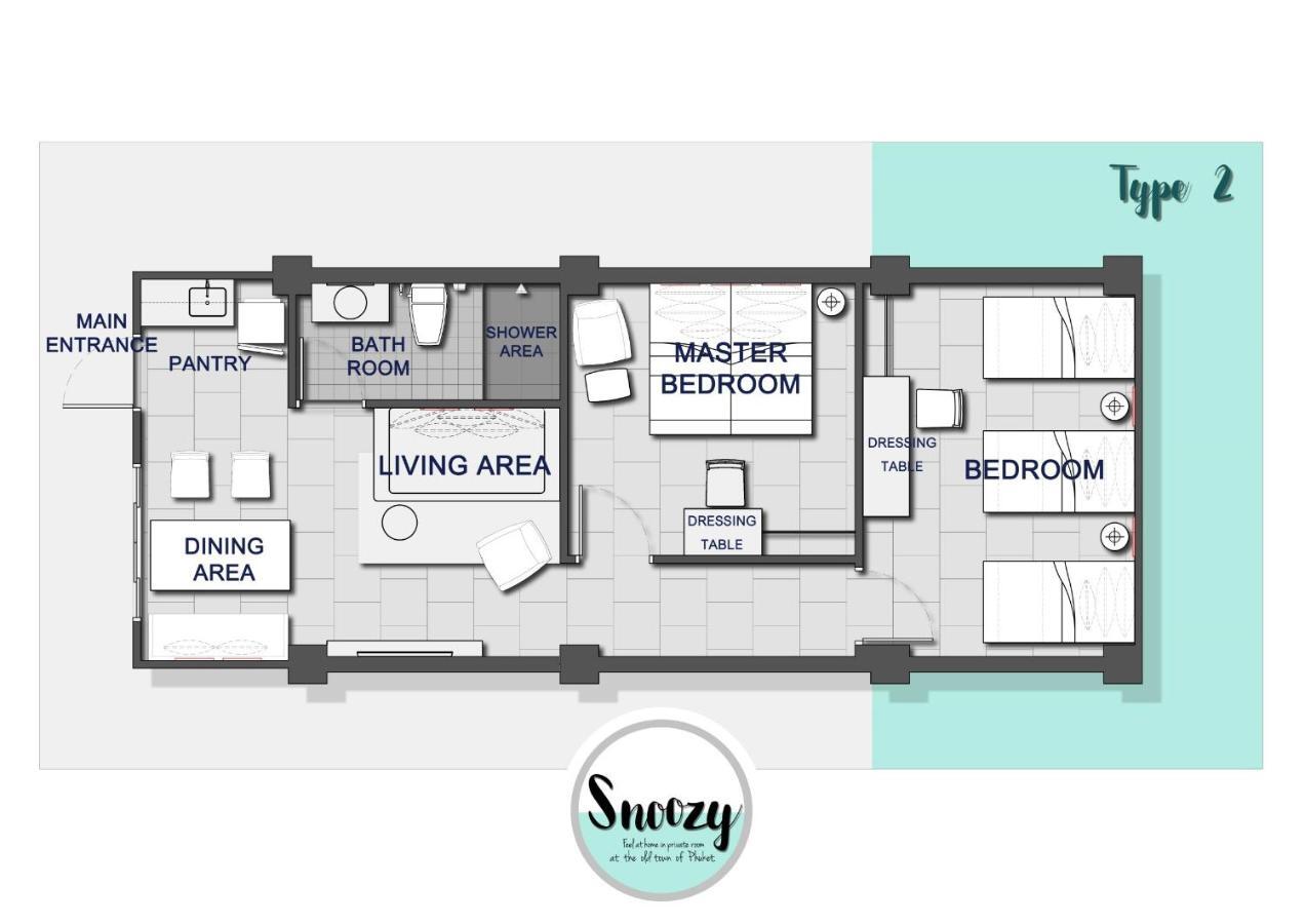 Snoozy Guesthouse Phuket Εξωτερικό φωτογραφία