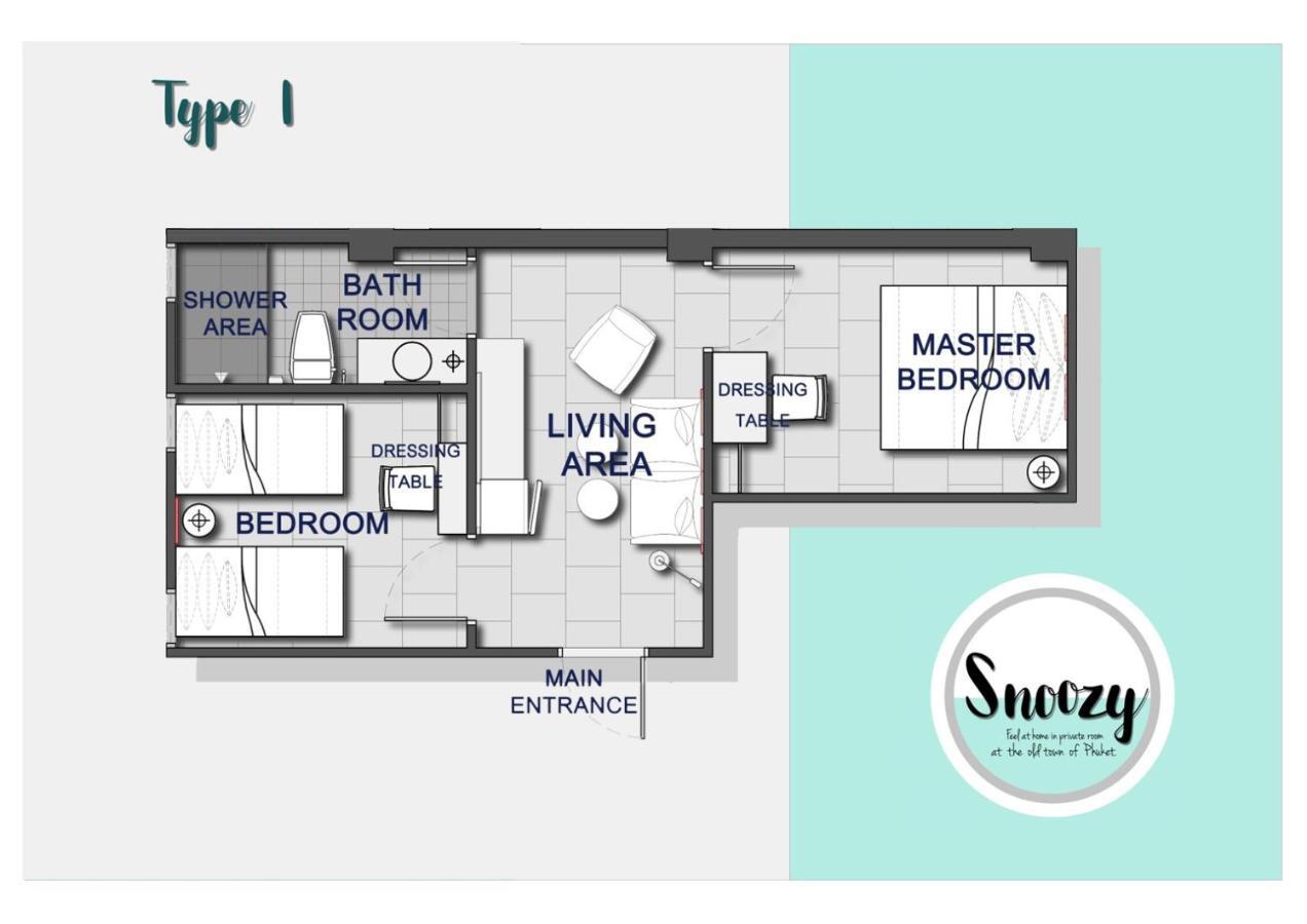 Snoozy Guesthouse Phuket Εξωτερικό φωτογραφία